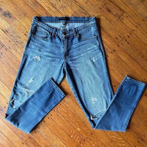 Flying Monkey Platinum Size 29 Distressed Blue Skinny Jeans